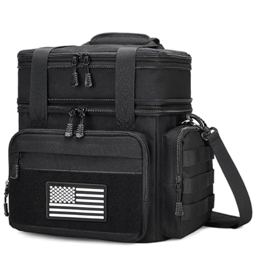 Gafetrey Tactical Lunch Box (Black-Molle)