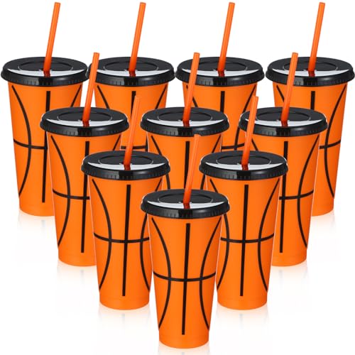 Domensi 24 Pcs Plastic Cups (Basketball)