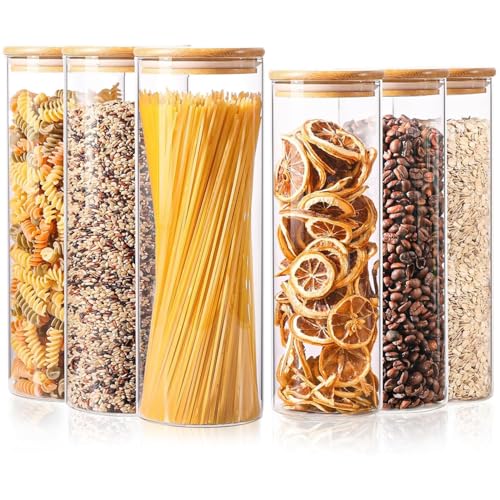 ComSaf Glass Canister Set (6)