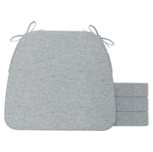 AAAAAcessories D-Shaped Chair Cushions (Gray)
