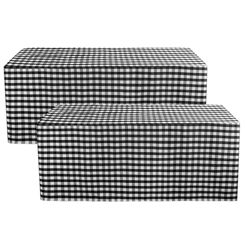 HolidayIdeas Checkered Fitted 2-Pack