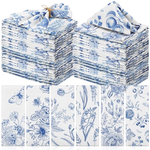 VitalCozy Blue White, 48 Pc