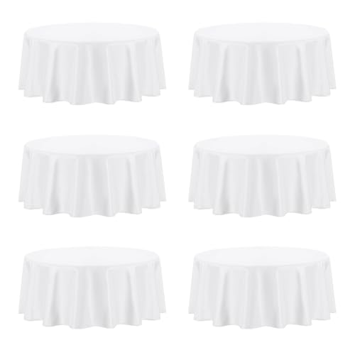 PureFit 6 Pack Round White 70"