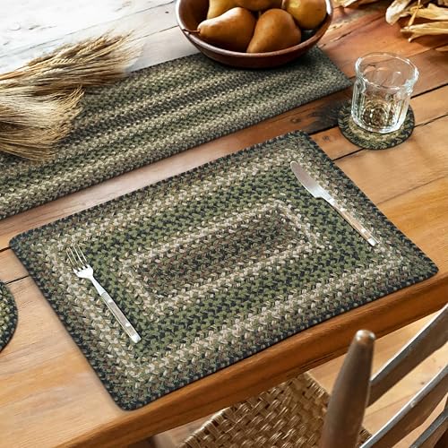 Homespice Pinecone 13x19 Rectangle (Budget Pick)
