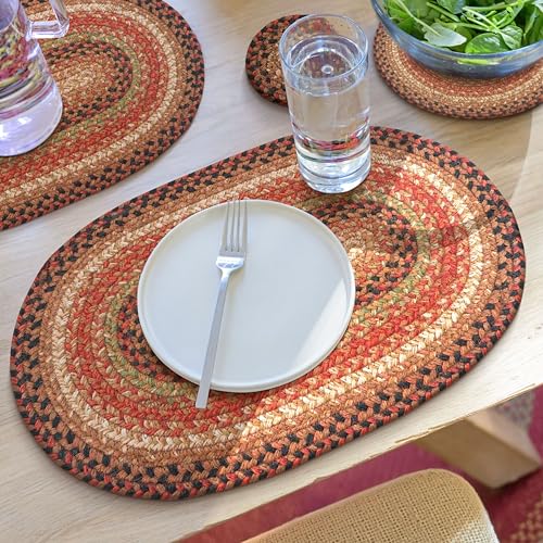 Homespice Gingerbread Jute Placemats