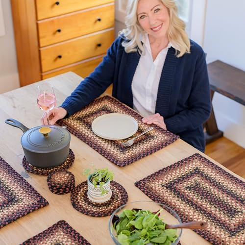 Prescott Jute Braided Placemats (Set of 4)