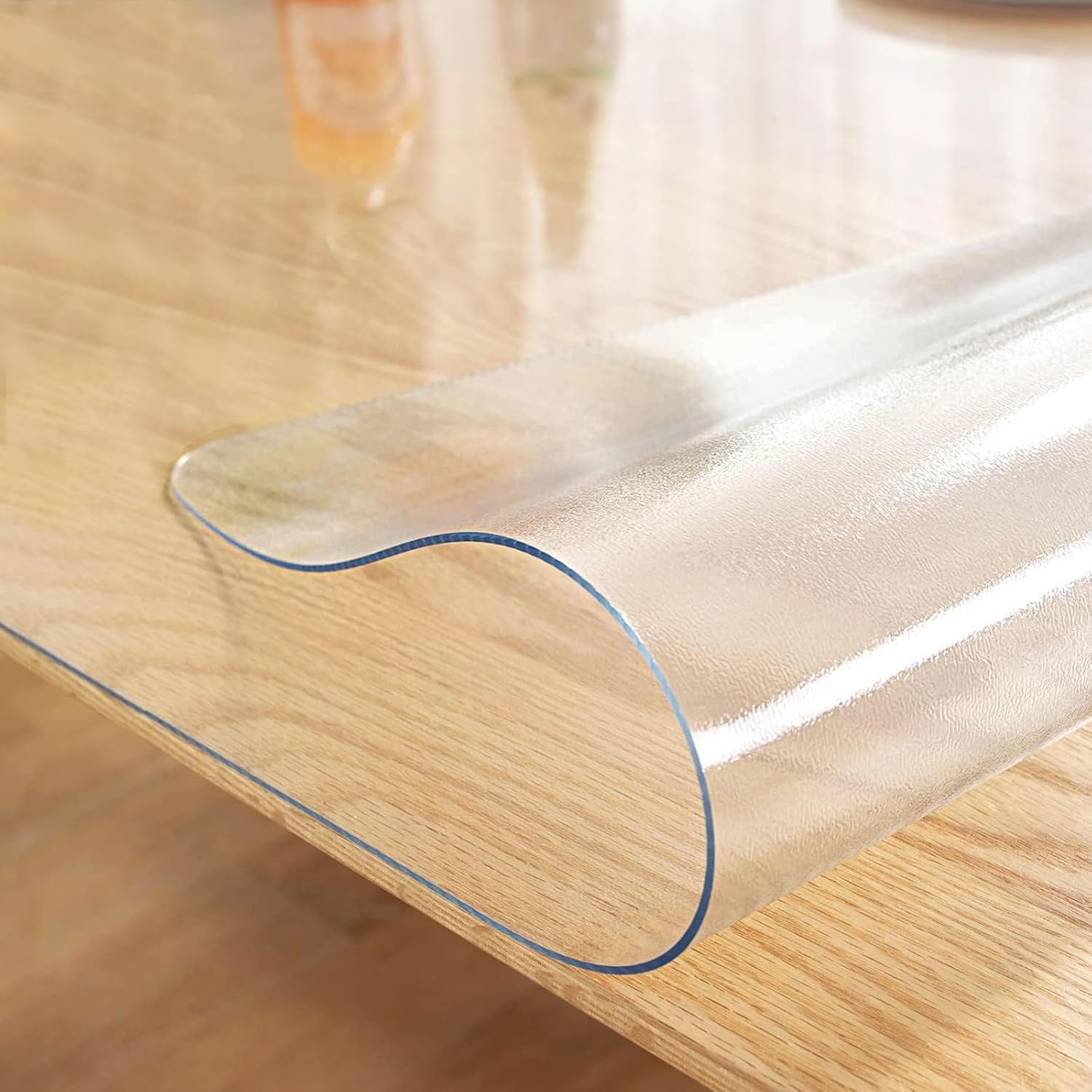 LovePads Frosted Table Cover Protector 40 x 80 Inch