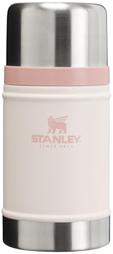 STANLEY Vacuum Insulated Large Food Jar, 18/8 Stainless Steel Food Jar for Cold and Hot Food, Soup Thermos with Leak Proof Lid Doubles as Cup, Wide Mouth Food Thermos