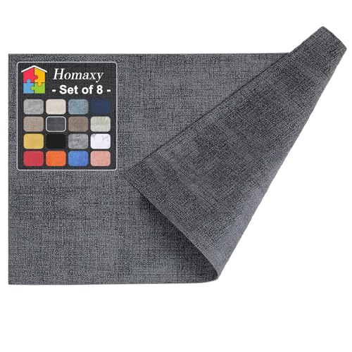 Homaxy Faux Leather (Dark Grey)