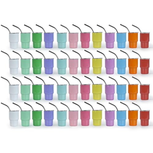 AGH 3oz Sublimation Shot Glasses Wine Tumbler