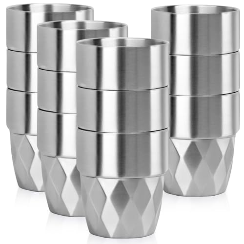 Beasea Stainless Steel Cups 10 oz (12 Pack)