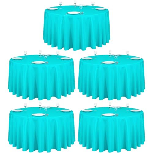 LTC LINENS 120" Round (Turquoise)