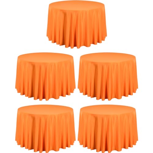 LTC LINENS 108" Round (Orange)