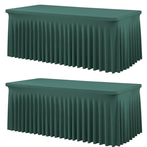 Htper Hunter Green 6ft Spandex (2-Pack)