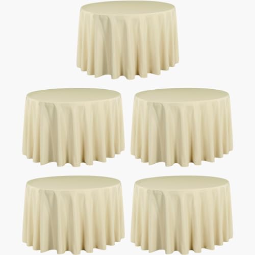LTC LINENS 108" Round (5-Pack)