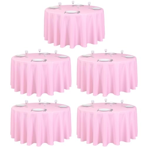 LTC LINENS 120" Round (Pink)