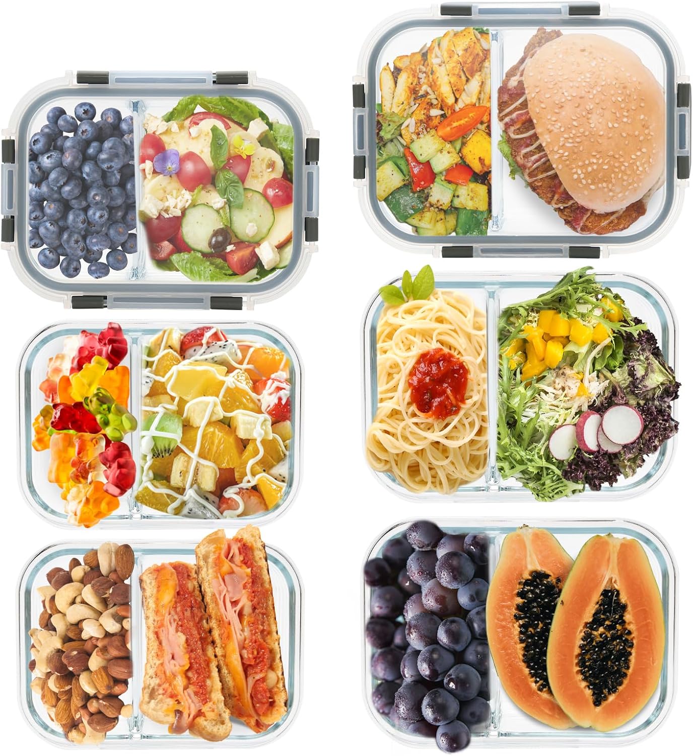 GULFLIN 2 Compartment 6 Pack