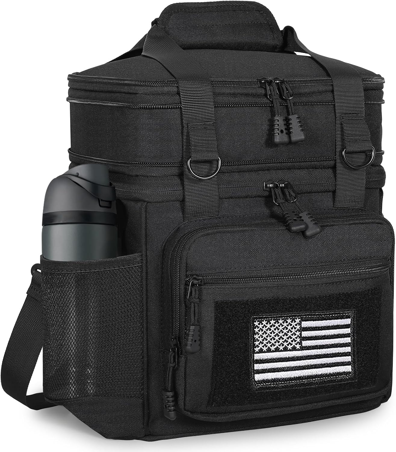 GLENKEY Double Deck Insulated Lunch Box (16L)