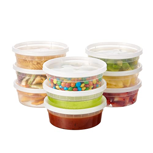 Jaluxing 8oz Deli Containers