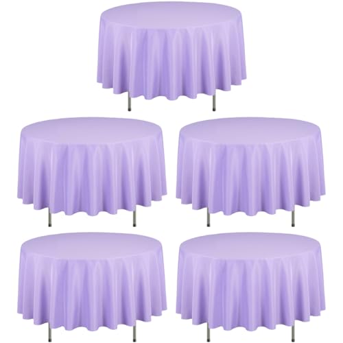 LTC LINENS 90" Round (Lavender)
