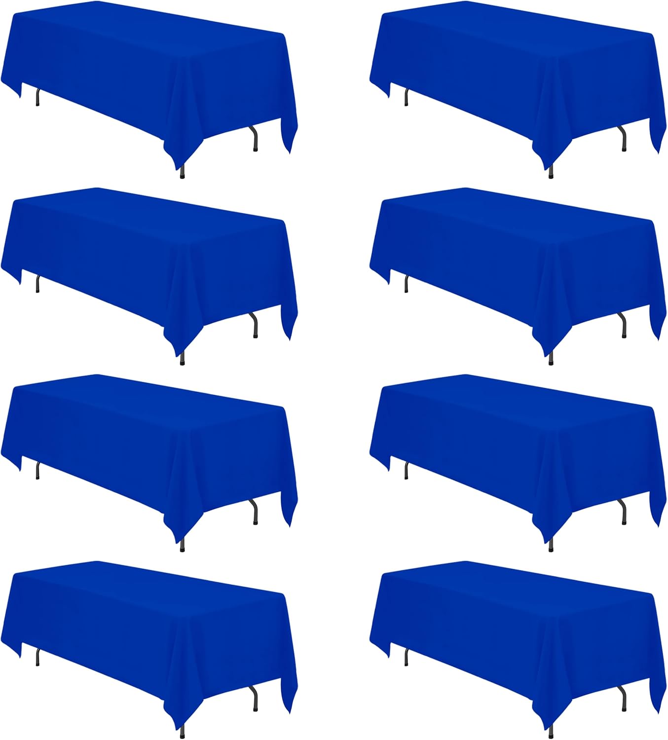 BRILLMAX 8 Pack Royal Blue 70 x 120 in