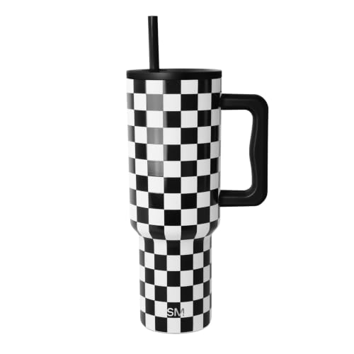 Simple Modern 40 oz Trek Tumbler (Checkmate)