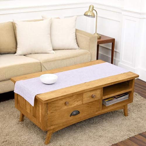 Solino Home Linen (Lavender/White)