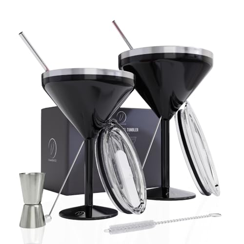 Vaanshie 8 oz. Vacuum Sealed Martini Glass