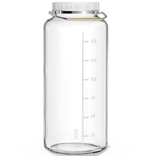 2 Gallon Glass Jar with Airtight Lid