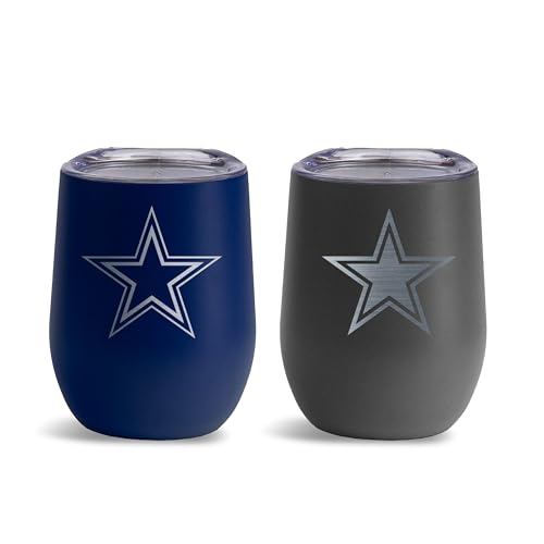 NFL Stemless Stainless 2-Pack
