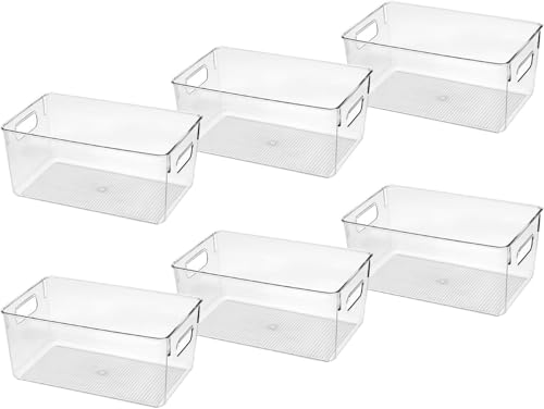 CONTROL KITCHEN Clear Plastic Storage Bins