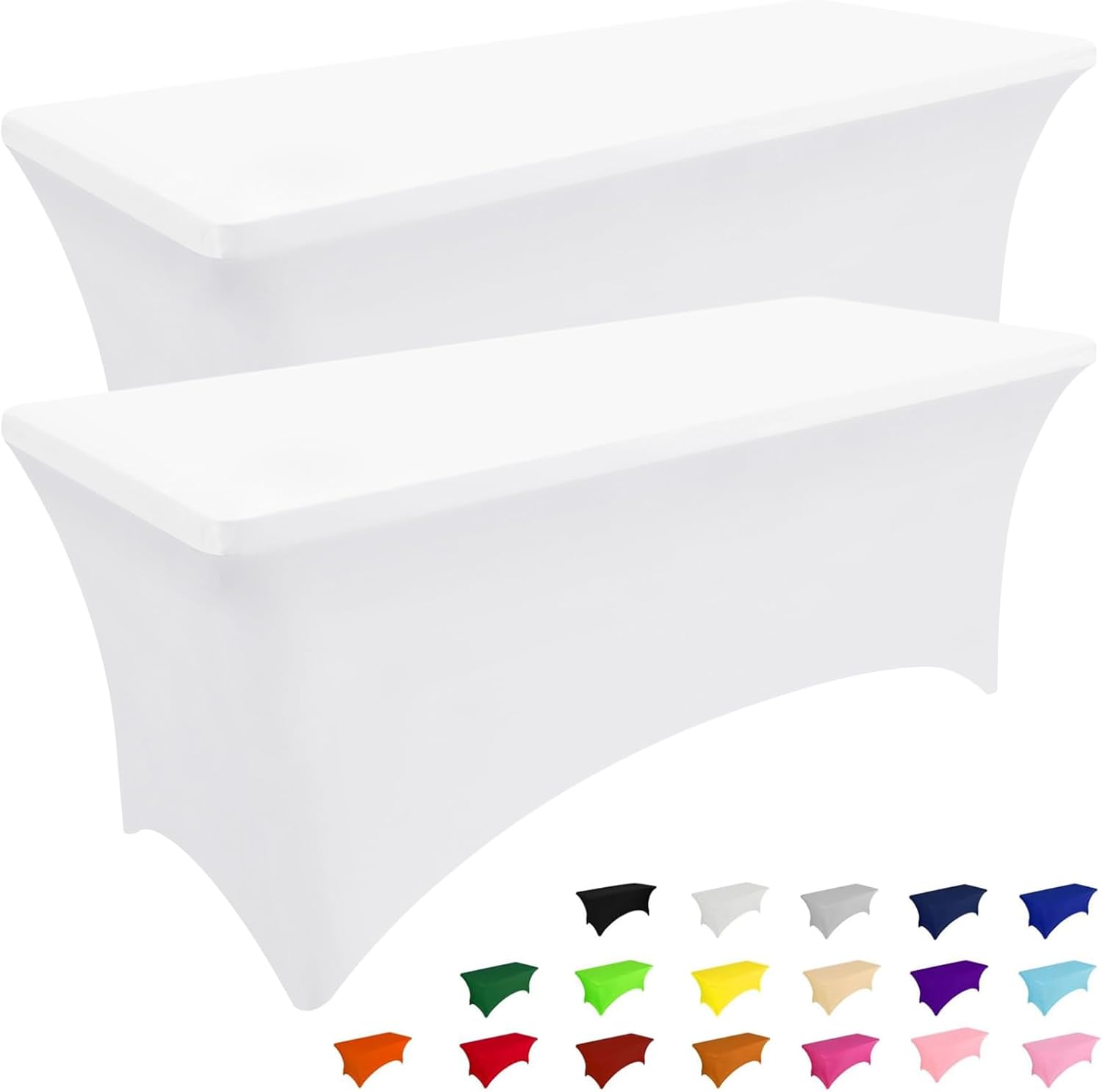 Smiry Spandex 8FT White Premium