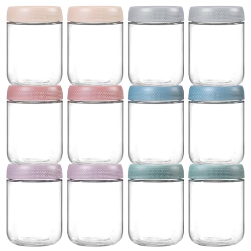 NETANY 16oz Oats Jars