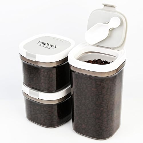 LANGMINGDE 3 Piece Airtight Canisters Set