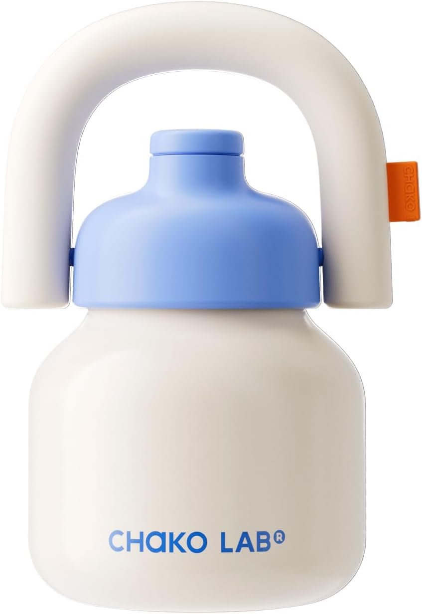 CHAKO LAB Water Bottle with Straw and Carry Handle