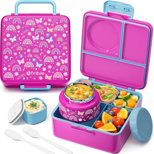Fimibuke Bento Lunch Box with Thermos