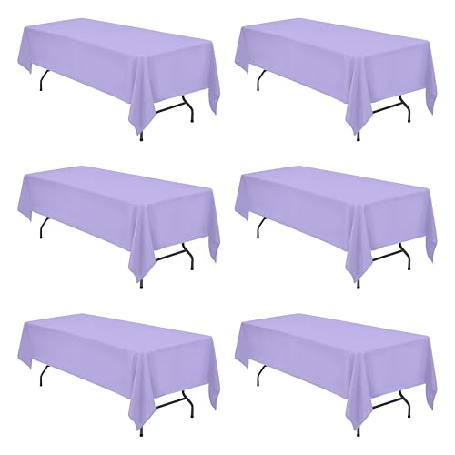 BRILLMAX 6 Pack Lavender 60 x 126 Inch