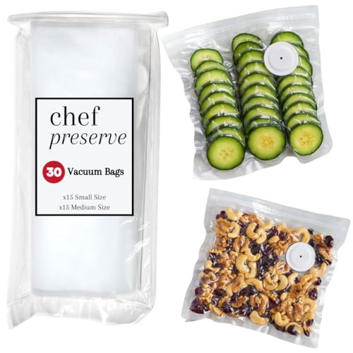 Chef Preserve Reusable Vacuum Sealer Bags (30 pack)