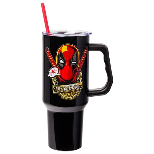 Silver Buffalo Marvel Deadpool 40oz