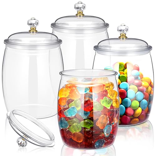 Nuogo Clear Candy Jars (4)