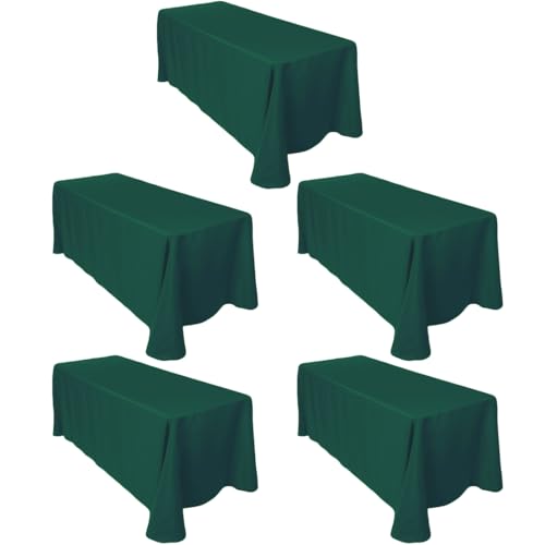 LTC LINENS 90x132 Hunter Green (5-Pack)