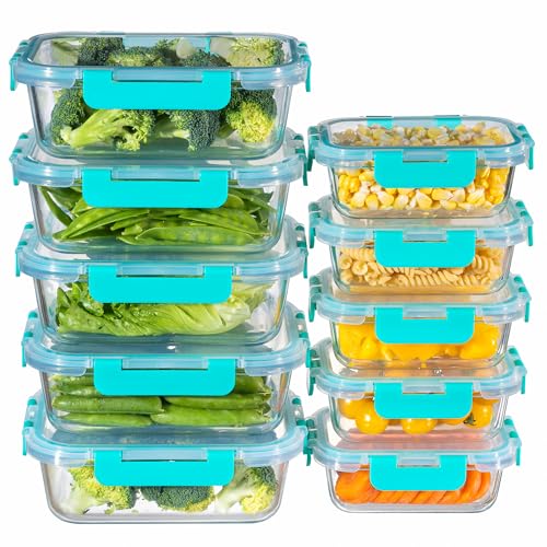 MFY 10-Pack Glass Containers