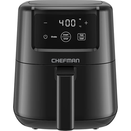 CHEFMAN 2 Qt Mini Air Fryer (Black)