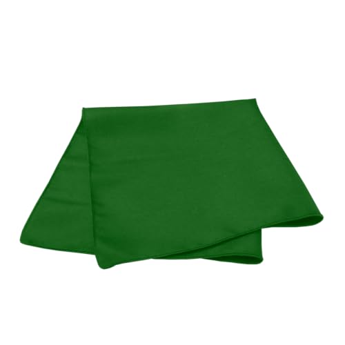 Ultimate Textile Cloth Napkins Bulk Set 17x17in Polyester Washable Square Dinner Napkins for Wedding Party Events Machine Washable Stain Resistant - Emerald, 17" X 17" (Set of 120)