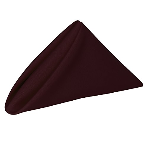 Ultimate Textile Cloth Napkins - Burgundy (Set of 120)