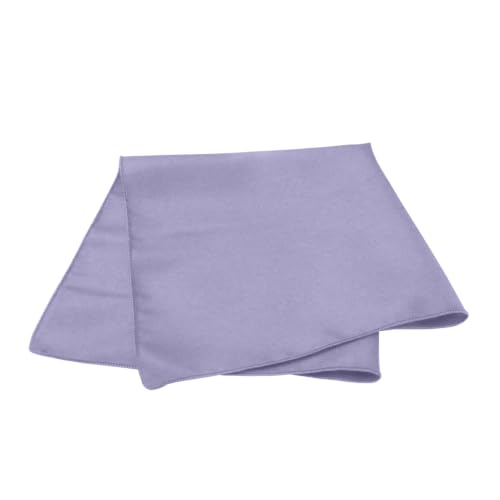 Ultimate Textile Cloth Napkins Bulk Set 17x17in Polyester Washable Square Dinner Napkins for Wedding Party Events Machine Washable Stain Resistant - Lilac, 17" X 17" (Set of 120)