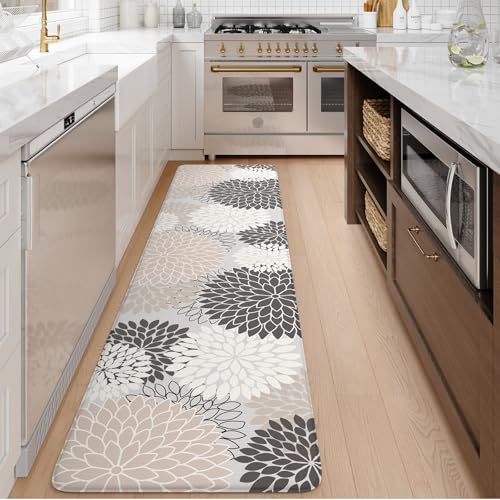 KIMODE Kitchen Mats Cushioned Anti Fatigue (Pink)