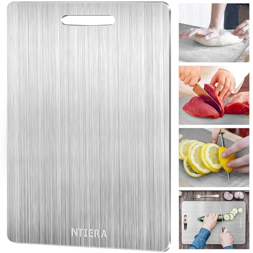 New Titanium Cutting Board - Stainless Steel Cutting Boards (L)