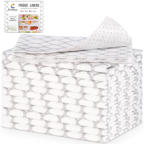 Cooyes Extra Large Non-Slip Fridge Liners