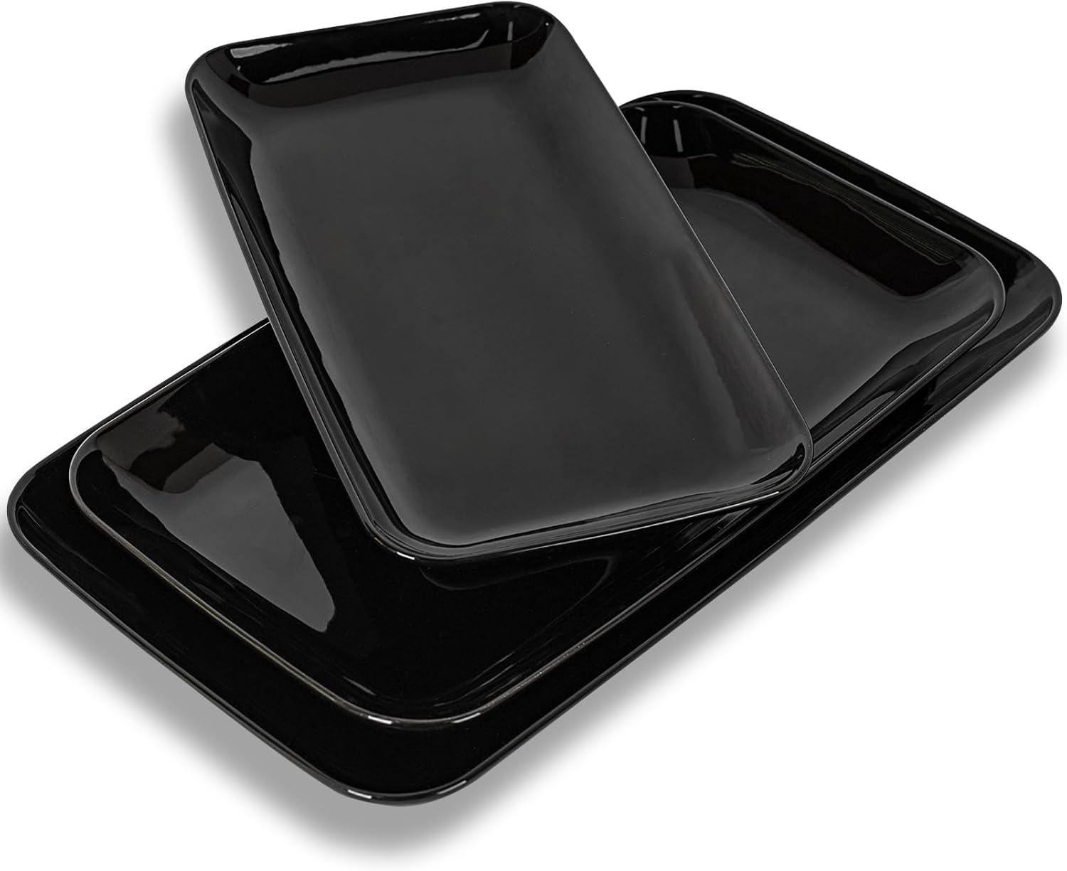 DELLING Large Serving Platter (Black set)